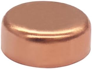 Joywayus 1PCS Plumbing 2" Solder Copper Pipe End Cap, Pressure Sweat Plug Socket Pipe Fitting Solder Connection