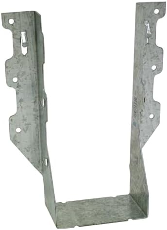 Simpson Strong-Tie LUS28-2Z Face-Mount Joist Hanger for Double (Two-ply) 2x8 Beams, ZMAX Galvanized Steel, Double-Shear Nailing, Pack of 25