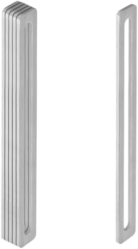 6 Pack 12" x 1" Adjustable Slotted Mending Plates, Stainless Steel