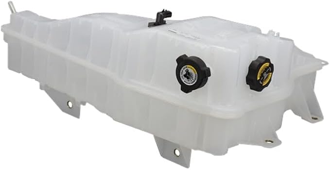 Mytee Products 2 Pk Engine Coolant Reservoir Tank Compatible with Freightner Cascadia (2018-2022) Replaces OEM A05-25263-005, A0525263007, WA195-0000, 603-1316, 6035201 A0525263003 A0525263005