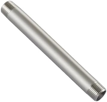 Beduan Stainless 1/2 NPT Male Threaded 24" Length Pipe Nipple