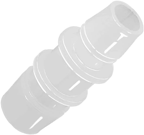 1/4" to 3/16" Hose Barb Reducer Pipe Fittings Adapter, Plastic Joint connector Splicer Mender for Aquarium Household Transport Fuel Gas Liquid Air (Pack of 4)