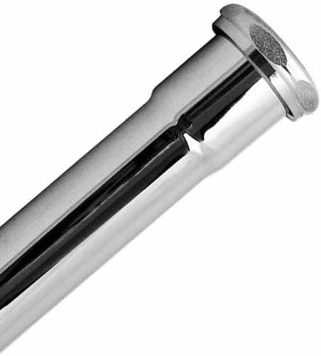 Replacement 22 Gauge 1-1/4 Inch x 6 Inch Chrome Plated Brass Tubular Extension Tube Slip Joint Connection - Includes Nuts and Washers for Thrifco Plumbing 4400648