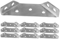 10 Pack Furniture Corner Brackets Corner Braces with Screws