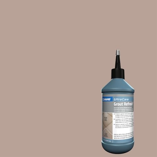 MAPEI UltraCare Grout Refresh, Universal Grout Colorant & Sealer, 8 oz Bottle – Easy Grout Restoration & Protection, 5224 Wicker