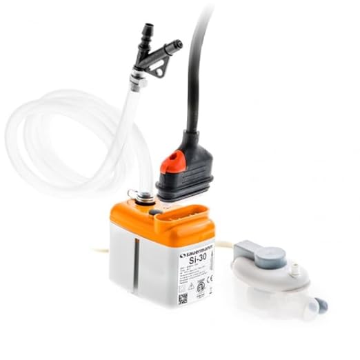 Sauermann SI-30-230V Mini Condensate Removal Pump for up to 5.6 Ton Air Conditioners, 230V