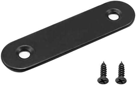 24 Sets 2.5 Inch Stainless Steel Flat Plate Straight Bracket