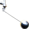 Viton sealing, 304 Stainless Steel Balanced Float Ball Valve, Tank Mount, 100 Psi (1-1/2")…