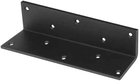 4 PCS 2" x 2" x 7-7/8" L Angle Bracket, Corner Brace for Wood, Countersink