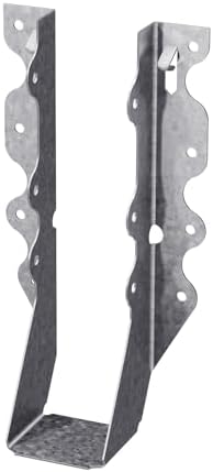 Simpson Strong-Tie LU28 Light Face-Mount Joist Hanger for 2x8, 20-Gauge Galvanized Steel, Speed Prongs, Pack of 100