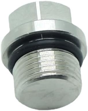 1 Piece M18X1.5 Bung Plug with Outer Hex Head Pipe Fitting Stainless Steel 304 Solid