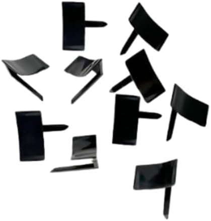 InstaTrim End Caps - 10 Black 1/2" Wide Trim End Cap Pieces - Trim for Corners - Paintable
