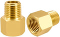 SDTC Tech Brass Pipe Fitting 1/4 NPT Thread Male to 1/4 NPT Thread Female