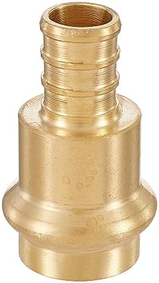 10Pcs EFIELD 1/2"Copper Press x 1/2"PEX Coupling Adapter(PEX1807344-10)
