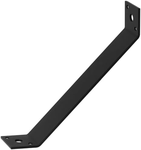 4 Pack 11-1/8" x 1-1/2" 45-Degree Angle Bracket for Post