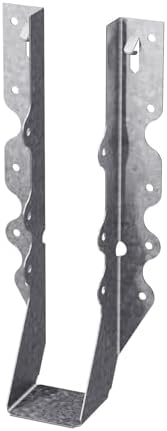 Simpson Strong-Tie LU210 Light Face-Mount Joist Hanger for 2x8 and 2x10, 20-Gauge Galvanized Steel, Speed Prongs, Pack of 50