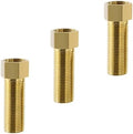 1/2" Extension Brass Pipe Fitting NPT 70 mm（3PCS）