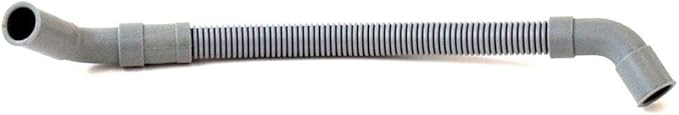 DD81-01502A Universal Dishwasher Inner Hose - Inflexible Corrugated Dishwasher Inner Hose,Plastic Material,Gray