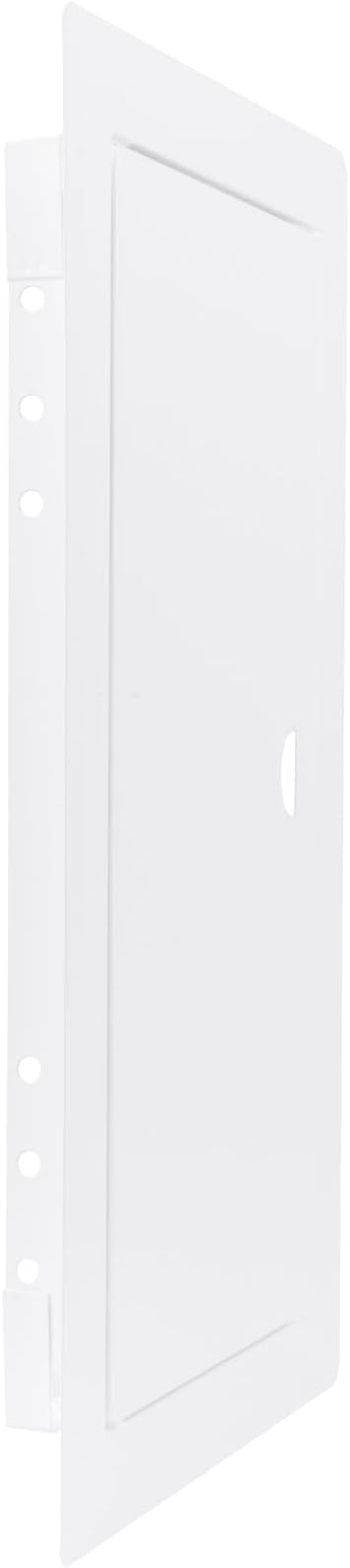 6x12 Inch White Access Panel – Metal Rectangular Wall & Ceiling Access Door for Plumbing Electrical HVAC – Easy Install Indoor Panel for Drywall, Home Improvement and Maintenance