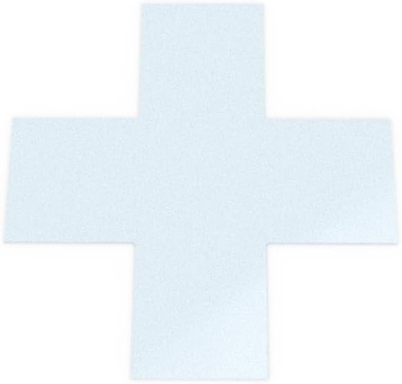 X's 6" x 6" x 2" (25/Pack) White