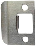 QCAA Stainless Steel Extended Lip Strike, 1-3/4''X2-1/4", Satin Nickel, 1 Pack, Made in Taiwan