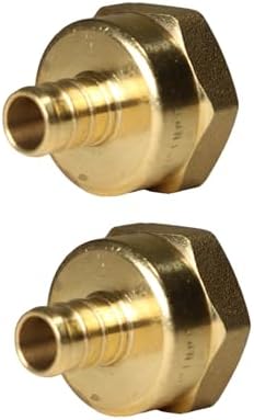 XFITTING 1/2 inch Pex x 3/4 inch Female NPT Adapter, 23-4-4=25X, 25 Pieces