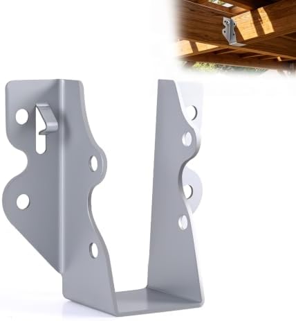 50 Pcs 2" x 4" Galvanized Steel Joist Hanger|Thickness 1.5mm