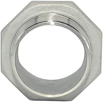 2" x 1-1/2" Male Threaded Reducing Nipple Fitting/Adapter,Stainless Steel SS304 NPT Pipe Hex Reducer