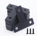 20-Pack Steel T-Shape Mending Plate Corner Brace 1.57 Inch for Wood