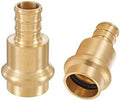 2Pcs EFIELD 1/2"Copper Press x 1/2"PEX Coupling Adapter(PEX1807344-2)