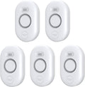 5 Pack Water Leak Detectors for Home, 100dB Water Sensor Alarm for Basement