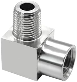 Beduan 304SS 90 Degree Street Elbow NPT 1/8 Male to Female Pipe Fitting 2PC