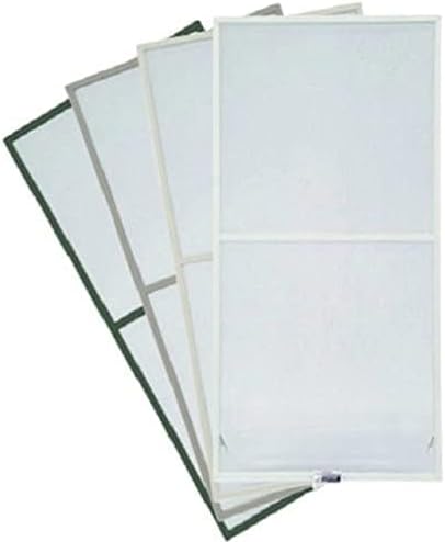 Metro Screenworks Custom Window Screens Fully Assembled and Ready to Install - Window Screen Replacement for House, (Black) Pre-Framed Mesh Replacement Window Screens, Home, Patio, & More