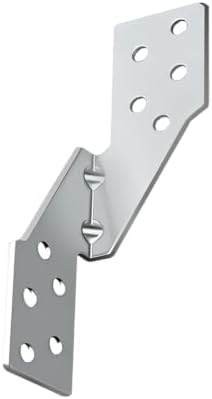 60 Pcs Right Size Galvanized Steel Hurricane Straps Tie Brackets|