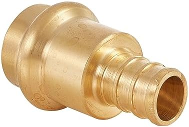 10Pcs EFIELD 1/2"Copper Press x 1/2"PEX Coupling Adapter(PEX1807344-10)