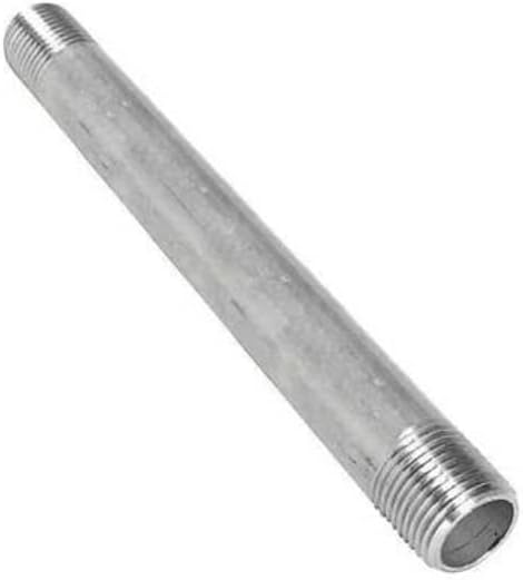 1/2 X 3 1/2" 316 Stainless Steel Schedule 80 Nipple TBE Seamless