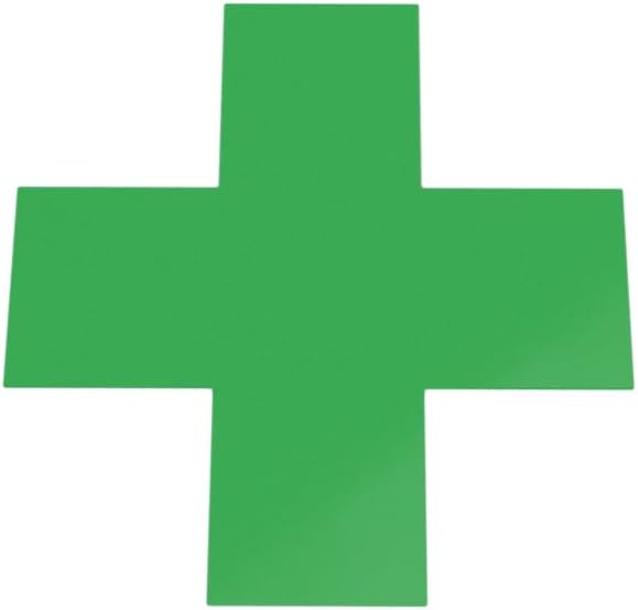 X's 4" x 4" x 1" (40/Pack) Green