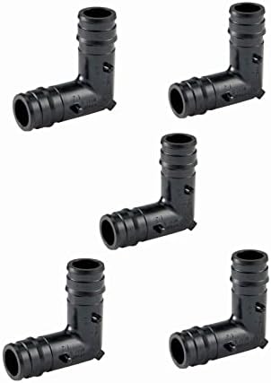 5 Piece EFIELD Poly PPSU Pex-A Expansion Fittings 3/4" 90 Degree Elbow