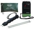 Pin Wood Moisture Meter, Digital Moisture Detector for Lumber Drywall Firewood Masonry Woodworking Plaster Floor - mini-Ligno D/C, Electrode E14M, Pouch