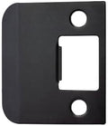 QCAA Solid Brass Extended Lip Strike, 2''X2-1/4, Oil-Rubbed Bronze, 1 Pack, Made in Taiwan