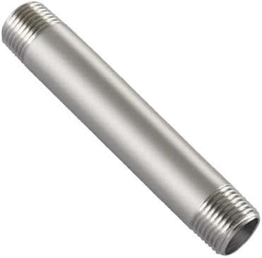 Beduan Stainless 1/2 NPT Male Threaded 12" Length Pipe Nipple