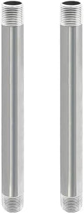 GeilSpace 3/4" x 10" 304 Stainless Steel Nipple Pipe Fitting, NPT Threaded
