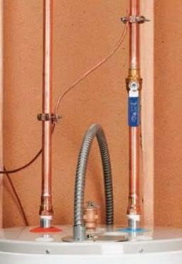 COREX 1/2" to 1" Bronze Water Pipe Ground Clamp - High Conductivity Grounding Clamp Conduit Fitting