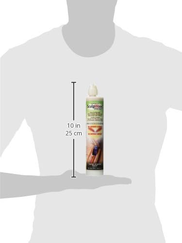 System Three SculpWood Paste Wood Epoxy Filler, UTAH Cartridge, 8.4oz