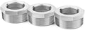ChillWaves 304 Stainless Steel Pipe Fitting, Reducer Hex Bushing 1-1/4" NPT Male x 3/4" NPT Female Thread Adapter(3-PACK)