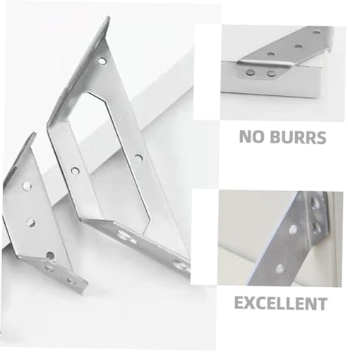 10 Pack Furniture Corner Brackets Corner Braces with Screws