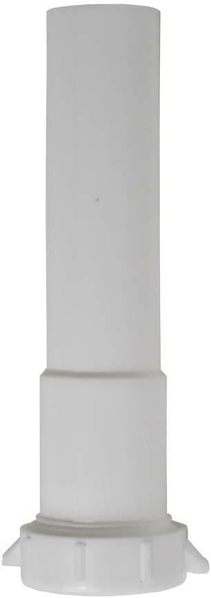 Replacement 1-1/4 Inch x 12 Inch Long Slip Joint Extenstion Tube with Nut & Washer for Thrifco Plumbing 4401632