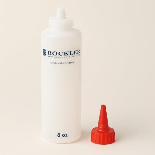 8 oz Refillable Glue Bottle with Applicator Tip for Woodworking