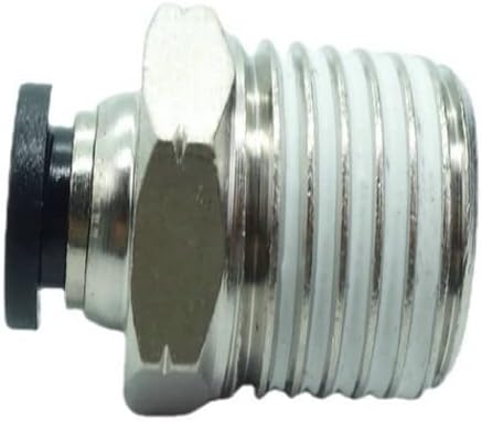 CDQBWQDJT 3 Pcs Pneumation Fitting 5/16" Tube OD Push To Connect X 1/2 NPT Pipe Male Connector