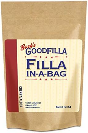 GoodFIlla Cherry, 12 oz, Wood and Grain Filler powder, Stainable, Sandable, Paintable, Versatile | Zero Waste